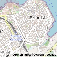 Mapa Brindisi