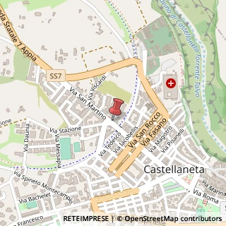 Mappa Via San Martino, 6, 74011 Castellaneta, Taranto (Puglia)