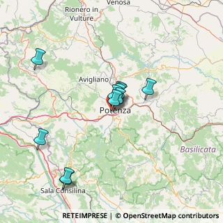 Mappa PALAZZO UNGARO, 85100 Potenza PZ, Italia (12.81818)