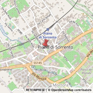 Mappa Prima Traversa San Michele, 12, 80063 Piano di Sorrento, Napoli (Campania)