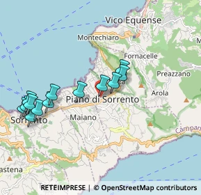 Mappa Traversa 2 San Michele, 80063 Piano di Sorrento NA, Italia (2.10385)