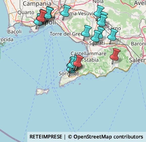 Mappa Viale dei Pini, 80065 Sant'Agnello NA, Italia (17.0435)