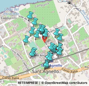 Mappa Viale dei Pini, 80065 Sant'Agnello NA, Italia (0.17778)