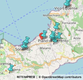 Mappa Viale dei Pini, 80065 Sant'Agnello NA, Italia (2.12)