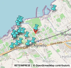 Mappa Viale dei Pini, 80065 Sant'Agnello NA, Italia (0.5655)