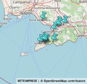 Mappa 80065 Piano di Sorrento NA, Italia (8.61182)