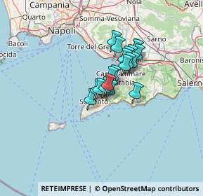 Mappa 80065 Piano di Sorrento NA, Italia (8.918)
