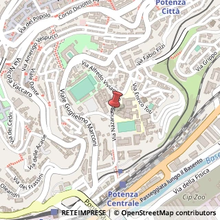Mappa Via sauro nazario 66, 85100 Potenza, Potenza (Basilicata)