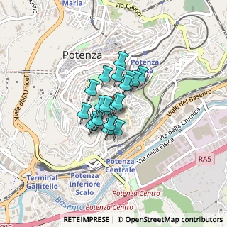 Mappa Via G. Marconi, 85100 Potenza PZ, Italia (0.2445)