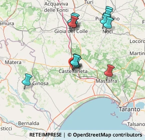 Mappa Via San Martino, 74011 Castellaneta TA, Italia (16.44692)