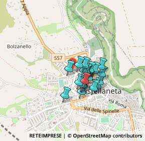 Mappa Via San Martino, 74011 Castellaneta TA, Italia (0.306)