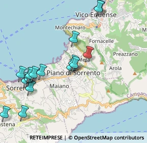 Mappa P.za Domenico Cota, 80063 Piano di Sorrento NA, Italia (2.39353)