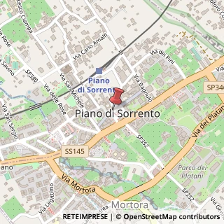 Mappa Piazza cota 59, 80063 Piano di Sorrento, Napoli (Campania)