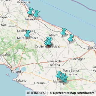 Mappa Via 2 Giugno, 72013 Ceglie Messapica BR, Italia (15.95833)