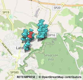 Mappa Via Industrie Conte, 74014 Laterza TA, Italia (0.58)