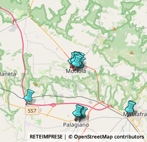 Mappa Via Madonna del Carmine, 74017 Mottola TA, Italia (3.46714)