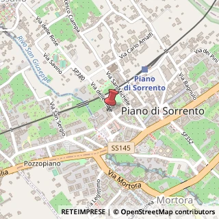 Mappa Via delle Rose, 75, 80063 Piano di Sorrento, Napoli (Campania)