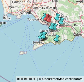 Mappa Via delle Rose, 80063 Piano di Sorrento NA, Italia (10.12077)