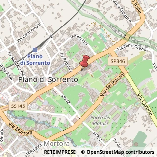 Mappa Corso Italia, 349, 80063 Piano di Sorrento, Napoli (Campania)