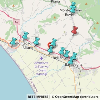 Mappa Via Etna, 84090 Montecorvino Pugliano SA, Italia (4.36)