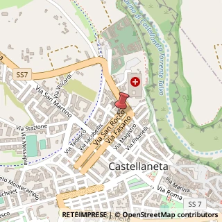 Mappa Via San Rocco, 11, 74011 Castellaneta, Taranto (Puglia)