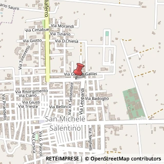 Mappa Via Roma, 20, 72018 San Michele Salentino, Brindisi (Puglia)