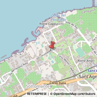 Mappa Via Cocumella, 2, 80065 Sant'Agnello, Napoli (Campania)