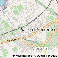 Karte Piano di Sorrento