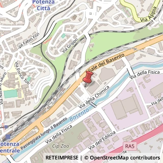 Mappa Viale del Basento, 118, 85100 Potenza, Potenza (Basilicata)