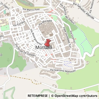 Mappa Via Risorgimento, 10, 74017 Mottola, Taranto (Puglia)
