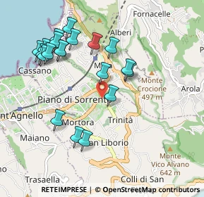 Mappa Info@ital-forniture.it, 80063 Piano di Sorrento NA, Italia (1.0975)