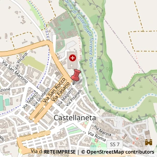 Mappa Via del mercato 51, 74011 Castellaneta, Taranto (Puglia)