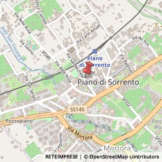 Mappa Via San Michele, 8, 80063 Piano di Sorrento, Napoli (Campania)