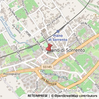 Mappa Via delle Rose, 36, 80063 Piano di Sorrento, Napoli (Campania)