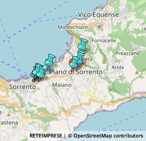 Mappa Traversa Terza San Michele, 80063 Piano di Sorrento NA, Italia (1.54083)