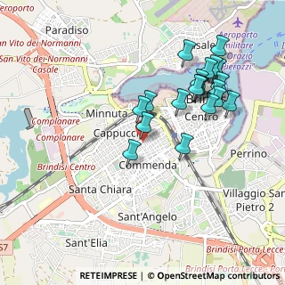 Mappa 72100 Brindisi BR, Italia (1.031)