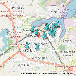 Mappa 72100 Brindisi BR, Italia (0.72917)