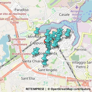 Mappa 72100 Brindisi BR, Italia (0.591)
