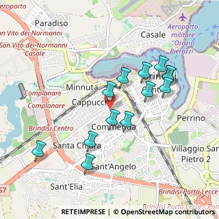 Mappa 72100 Brindisi BR, Italia (0.97769)