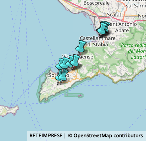 Mappa Via Cosenza 160 Corso Italia Piano di Sorrento, 80063 Piano di Sorrento NA, Italia (5.50067)