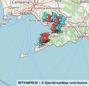 Mappa Via Cavoniello, 80063 Piano di Sorrento NA, Italia (9.876)