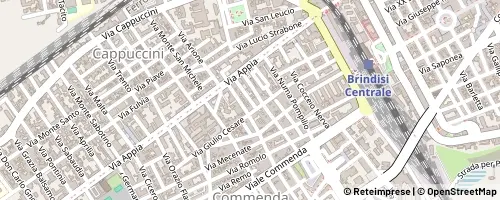 Mappa Brindisi