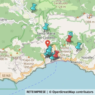 Mappa Via Monsignor Saverio Cinque, 84017 Positano SA, Italia (0.82636)