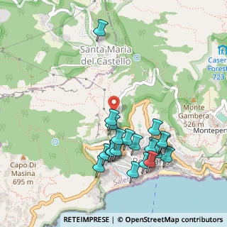 Mappa Via Monsignor Saverio Cinque, 84017 Positano SA, Italia (0.553)