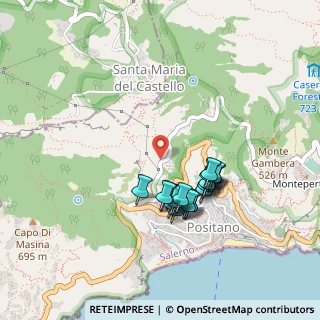 Mappa Via Monsignor Saverio Cinque, 84017 Positano SA, Italia (0.4235)
