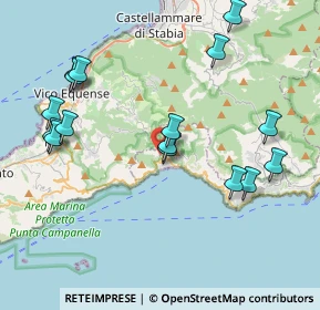 Mappa Via Monsignor Saverio Cinque, 84017 Positano SA, Italia (4.66938)