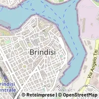 Mapa Brindisi