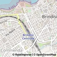 Mapa Brindisi