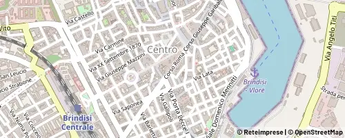 Mappa Brindisi