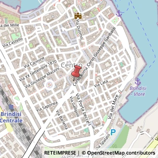 Mappa Corso Roma, 52, 72100 Brindisi, Brindisi (Puglia)